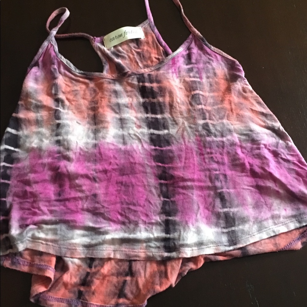 Caren Forbes Crop Tank Top